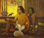 Поль Гоген Эйяха Охипа или Таитянцы в комнате-1896